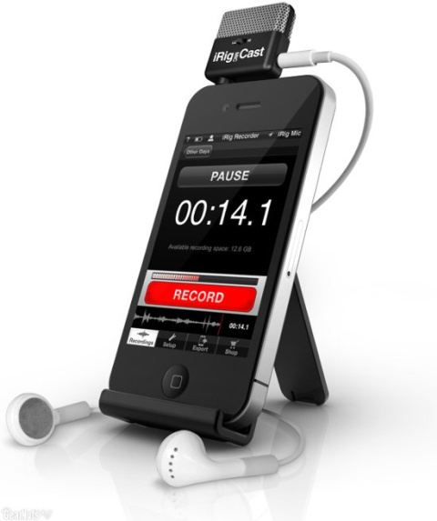 IK MULTIMEDIA - Mikrofon do smartphona iRIG MIC CAST IK MULTIMEDIA - Mikrofon do smartphona iRIG MIC CAST