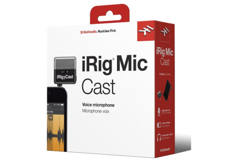 IK MULTIMEDIA - Mikrofon do smartphona iRIG MIC CAST IK MULTIMEDIA - Mikrofon do smartphona iRIG MIC CAST