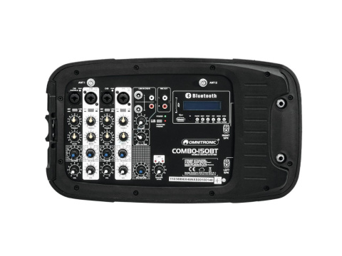 Omnitronic - Zestaw nagłośnieniowy aktywny COMBO-150BT Omnitronic - Zestaw nagłośnieniowy aktywny COMBO-150BT