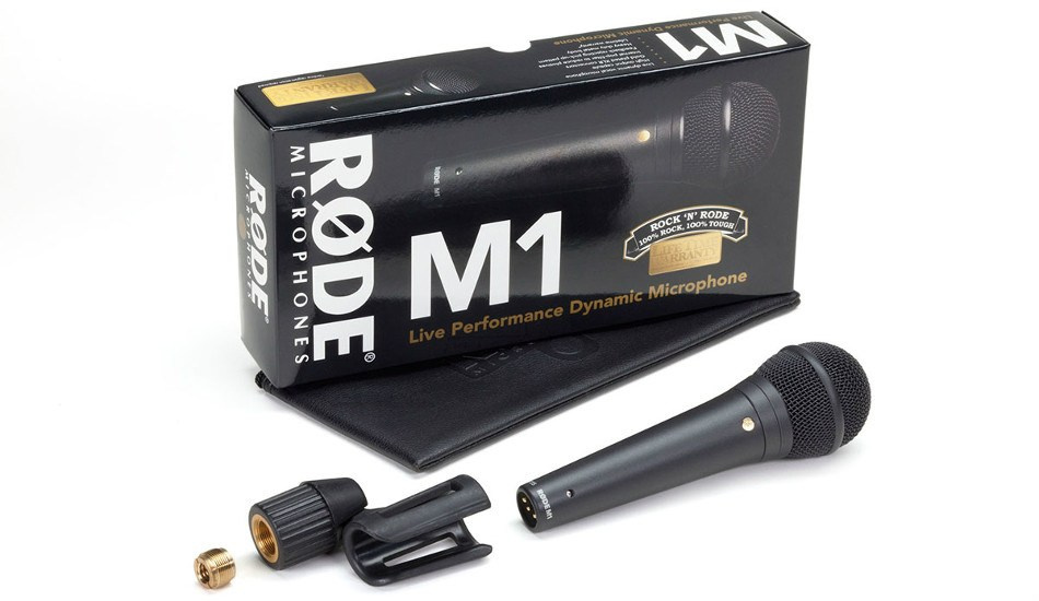 Rode M1 mikrofon pojemnościowy uchwyt i etui Rode M1 mikrofon pojemnościowy uchwyt i etui