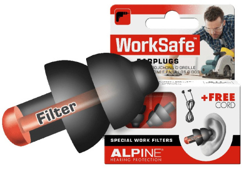 ALPINE Worksafe - zatyczki, stopery, bezpieczna praca