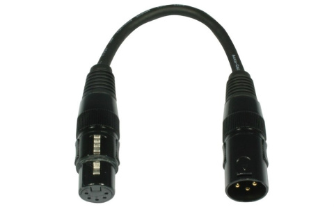 American Dj- Adapter DMX AC-DMXT/3M5F 3PIN męski - 5PIN żeński American Dj- Adapter DMX AC-DMXT/3M5F 3PIN męski - 5PIN żeński