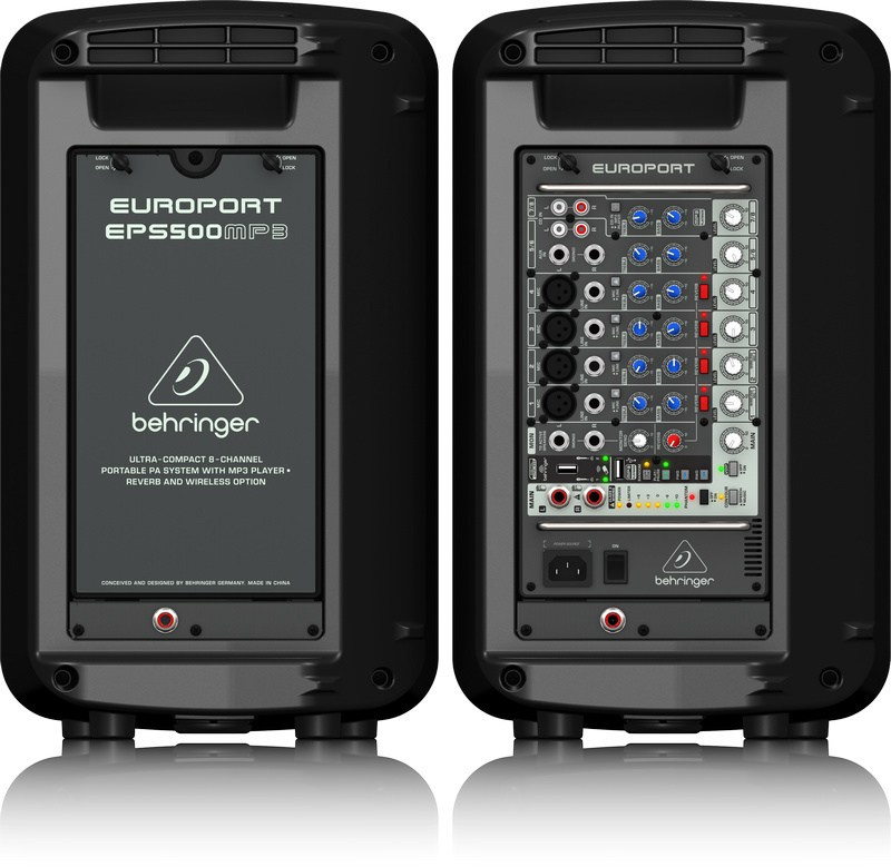 Behringer - Przenośny system nagłaśniajacy EPS500MP3 Behringer - Przenośny system nagłaśniajacy EPS500MP3