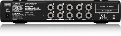Behringer - Wzmacniacz słuchawkowy AMP800 Behringer - Wzmacniacz słuchawkowy AMP800