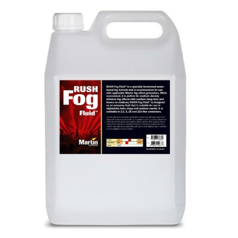 MARTIN JEM - Płyn do dymu Rush Fog Fluid 5L MARTIN JEM - Płyn do dymu Rush Fog Fluid 5L