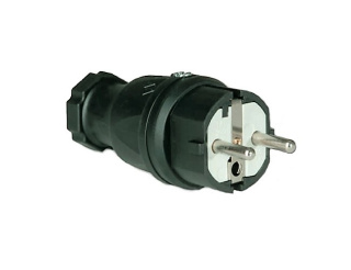 WTYCZKA GUMOWA PCE 2P+Z 16A IP44 TAURUS