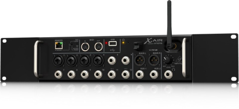 Behringer XR12 - 12-kanałowy mikser cyfrowy rack z routerem WiFi iPad/Android Behringer XR12 - 12-kanałowy mikser cyfrowy rack z routerem WiFi iPad/Android