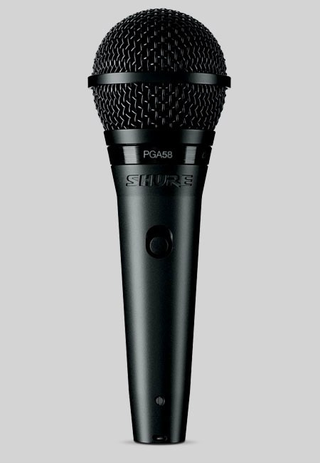 Shure PGA58 XLR-E mikrofon dynamiczny wokalowy Shure PGA58 XLR-E mikrofon dynamiczny wokalowy