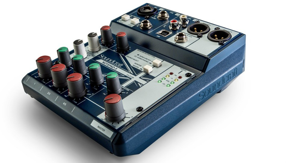 SOUNDCRAFT - Notepad 5 Mikser USB SOUNDCRAFT - Notepad 5 Mikser USB