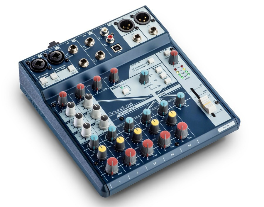 SOUNDCRAFT - Notepad 8FX Mikser USB SOUNDCRAFT - Notepad 8FX Mikser USB
