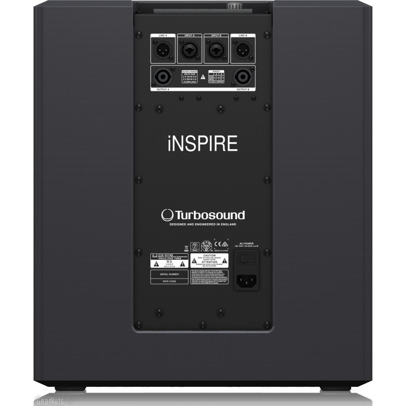 TURBOSOUND - INSPIRE IP12B aktywny subwoofer 12" z DSP i Bluetooth TURBOSOUND - INSPIRE IP12B aktywny subwoofer 12" z DSP i Bluetooth
