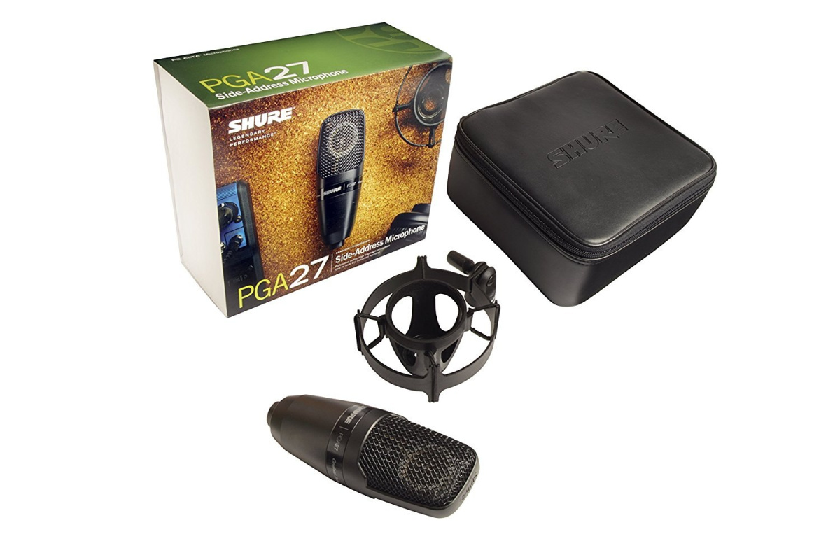 Shure PGA27-LC wielkomembranowy mikrofon pojemnościowy Shure PGA27-LC wielkomembranowy mikrofon pojemnościowy