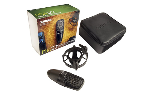 Shure PGA27-LC wielkomembranowy mikrofon pojemnościowy Shure PGA27-LC wielkomembranowy mikrofon pojemnościowy