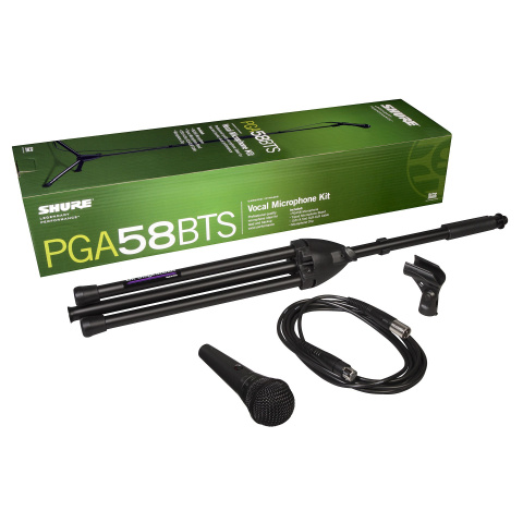 Shure PGA58-BTS mikrofon dynamiczny wokalowy Shure PGA58-BTS mikrofon dynamiczny wokalowy