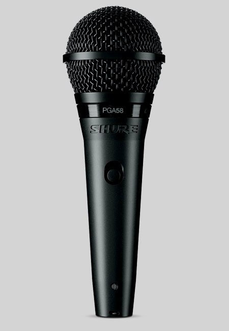 Shure PGA58-BTS mikrofon dynamiczny wokalowy Shure PGA58-BTS mikrofon dynamiczny wokalowy