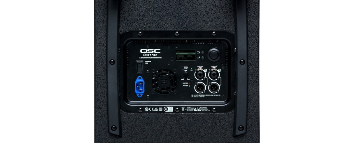 QSC KS112 subwoofer aktywny 12" QSC KS112 subwoofer aktywny 12"