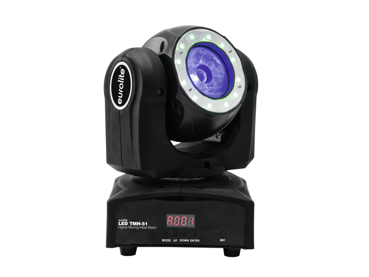 EUROLITE LED TMH-51 Hypno ruchoma głowica Led Beam - dystrybutor Eurolite EUROLITE LED TMH-51 Hypno ruchoma głowica Led Beam - dystrybutor Eurolite
