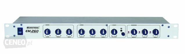 Omnitronic EM-260 - Mikser Omnitronic EM-260 - Mikser