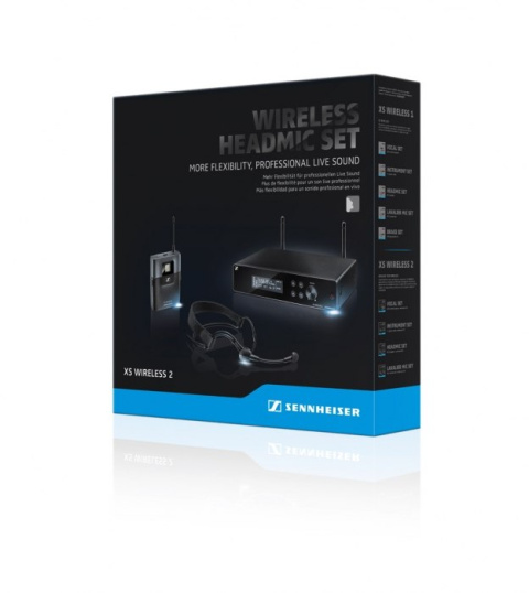 SENNHEISER MIKROFON NAGŁOWNY BAZA XSW 2-ME3-A - Zestaw Bezprzewodowy