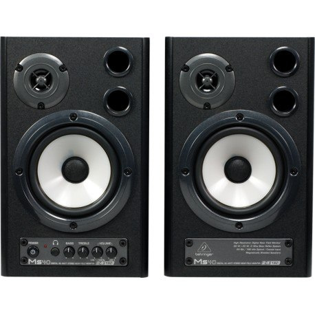 BEHRINGER DIGITAL MONITOR SPEAKERS MS40 - para aktywnych cyfrowych monitorów bliskiego pola BEHRINGER DIGITAL MONITOR SPEAKERS MS40 - para aktywnych cyfrowych monitorów bliskiego pola