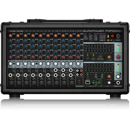 BEHRINGER EUROPOWER PMP2000D - powermikser z procesorem efektów BEHRINGER EUROPOWER PMP2000D - powermikser z procesorem efektów