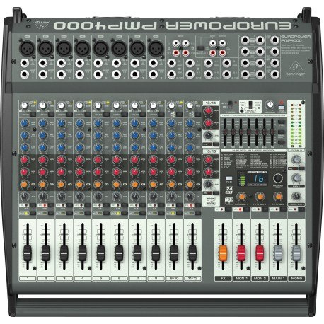 BEHRINGER EUROPOWER PMP4000 - powermikser z procesorem efektów BEHRINGER EUROPOWER PMP4000 - powermikser z procesorem efektów