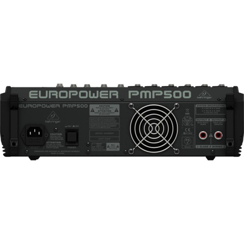 BEHRINGER EUROPOWER PMP500 - powermikser z procesorem efektów BEHRINGER EUROPOWER PMP500 - powermikser z procesorem efektów