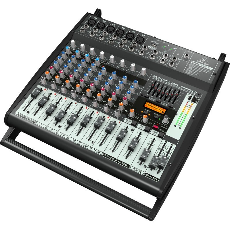 BEHRINGER EUROPOWER PMP500 - powermikser z procesorem efektów BEHRINGER EUROPOWER PMP500 - powermikser z procesorem efektów