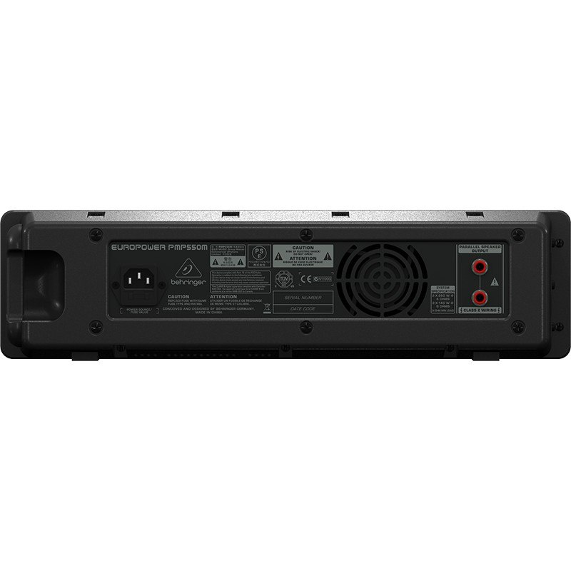 BEHRINGER EUROPOWER PMP550M - powermikser z procesorem efektów BEHRINGER EUROPOWER PMP550M - powermikser z procesorem efektów