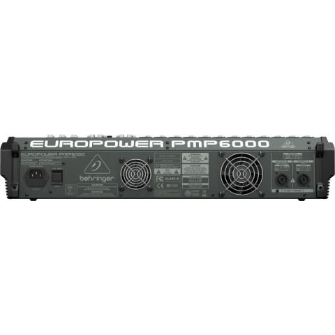 BEHRINGER EUROPOWER PMP6000 - powermikser z procesorem efektów BEHRINGER EUROPOWER PMP6000 - powermikser z procesorem efektów