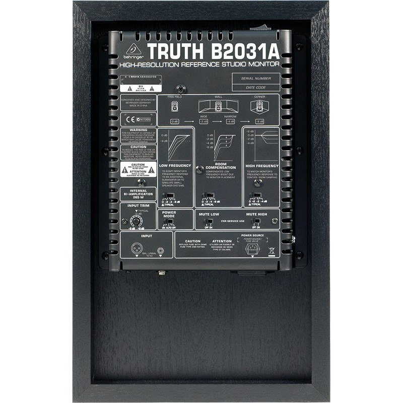 BEHRINGER TRUTH B2031A - aktywny monitor studyjny BEHRINGER TRUTH B2031A - aktywny monitor studyjny