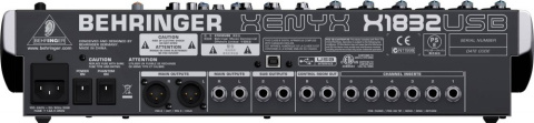 Behringer XENYX X1832USB - mikser audio z procesorem efektów i USB Behringer XENYX X1832USB - mikser audio z procesorem efektów i USB