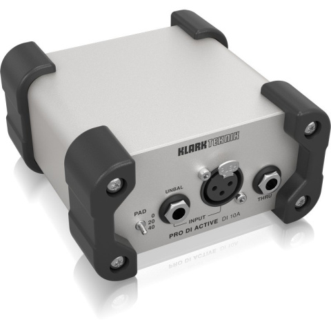 Klark Teknik DI 10A - aktywny di-box mono in/out Klark Teknik DI 10A - aktywny di-box mono in/out
