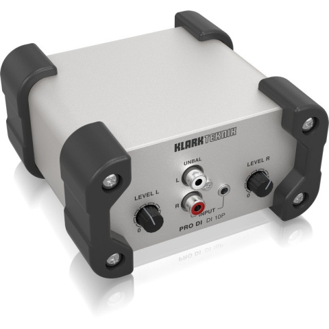 Klark Teknik DI 10P - pasywny di-box stereo in/mono out Klark Teknik DI 10P - pasywny di-box stereo in/mono out