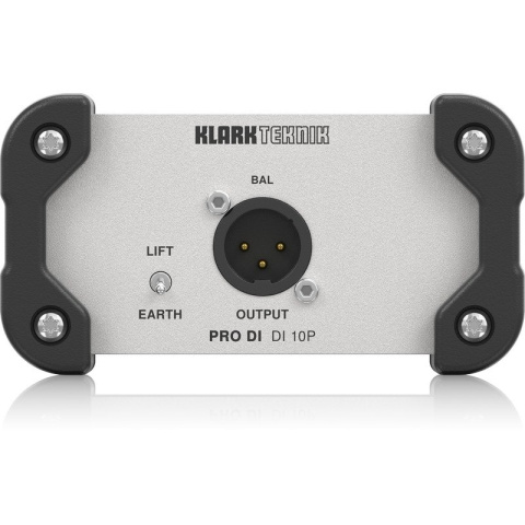 Klark Teknik DI 10P - pasywny di-box stereo in/mono out Klark Teknik DI 10P - pasywny di-box stereo in/mono out
