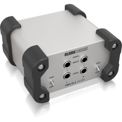 Klark Teknik DI 20P - pasywny di-box stereo in/out Klark Teknik DI 20P - pasywny di-box stereo in/out