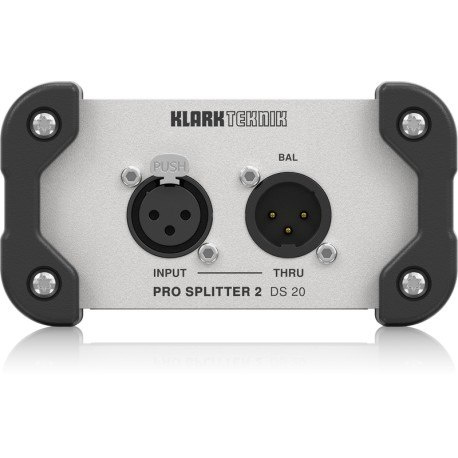 Klark Teknik DS 20 - pasywny spliter 1 wejście/2 wyjścia Klark Teknik DS 20 - pasywny spliter 1 wejście/2 wyjścia