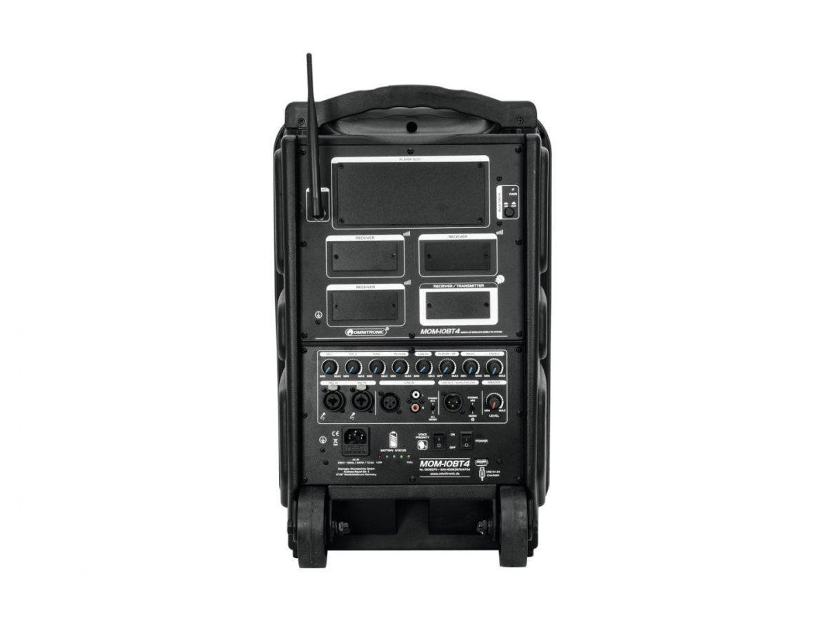 Omnitronic - Kolumna mobilna MOM-10BT4 Modular Wireless PA System Omnitronic - Kolumna mobilna MOM-10BT4 Modular Wireless PA System