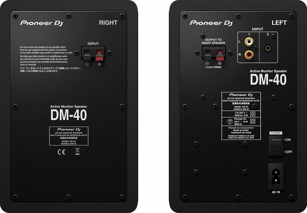 PioneerDJ DM-40 - Monitory DJ PioneerDJ DM-40 - Monitory DJ